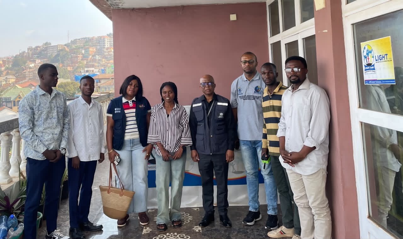 Visite du Coordinateur du Cluster Santé à LIGHT asbl : Vers le renforcement des partenariats stratégiques au Sud-Kivu et au Maniema
